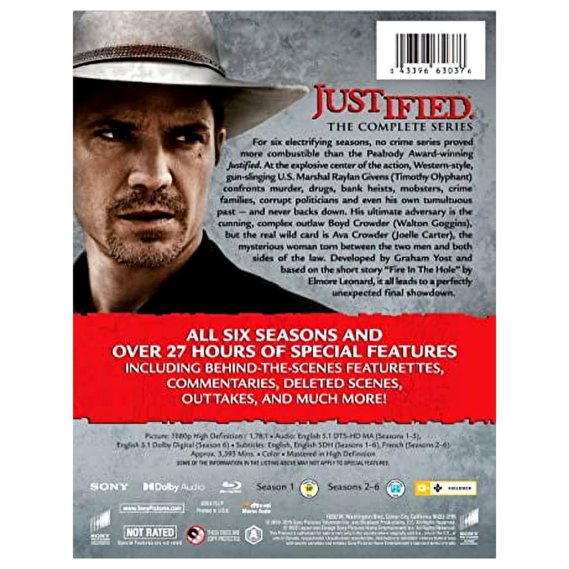 New Justified: The Complete Series (Blu-ray), image size:1840x1840