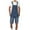 Blue, variant on Leesechin Cargo Overalls Shorts for Men Workwear Washed Loose Fit