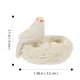 thumbnail image 2 of unbranded Pájaro Y Artificial Pequeño De Resina Para De Eventos Y Hogar, 2 of 6