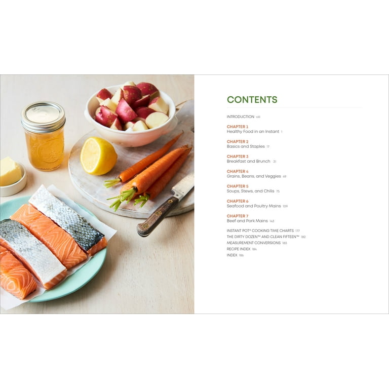 The Healthy Meal Prep Instant Pot Cookbook No Fuss Recipes for Nutritious Ready to Go Meals Paperback Walmart