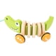 thumbnail image 5 of Juguete de cuerda de madera de cocodrilo para niños pequeños, juguete para caminar y tirar largo, 5 of 14