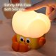 thumbnail image 4 of Luz nocturna de silicona para guardería, decoración de habitación de bebé, lámpara de escritorio, juguetes, decoraciones de dormitorio, regalos para niños pequeños, niñas y niños, bebés (pal, 4 of 5