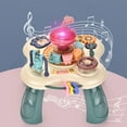 thumbnail image 2 of Multifunctional Activity Table with Music Lights Animal Toys for Early Learning Sensory Play Fine Motor Skills Development Interactive Educational Toy, 2 of 9