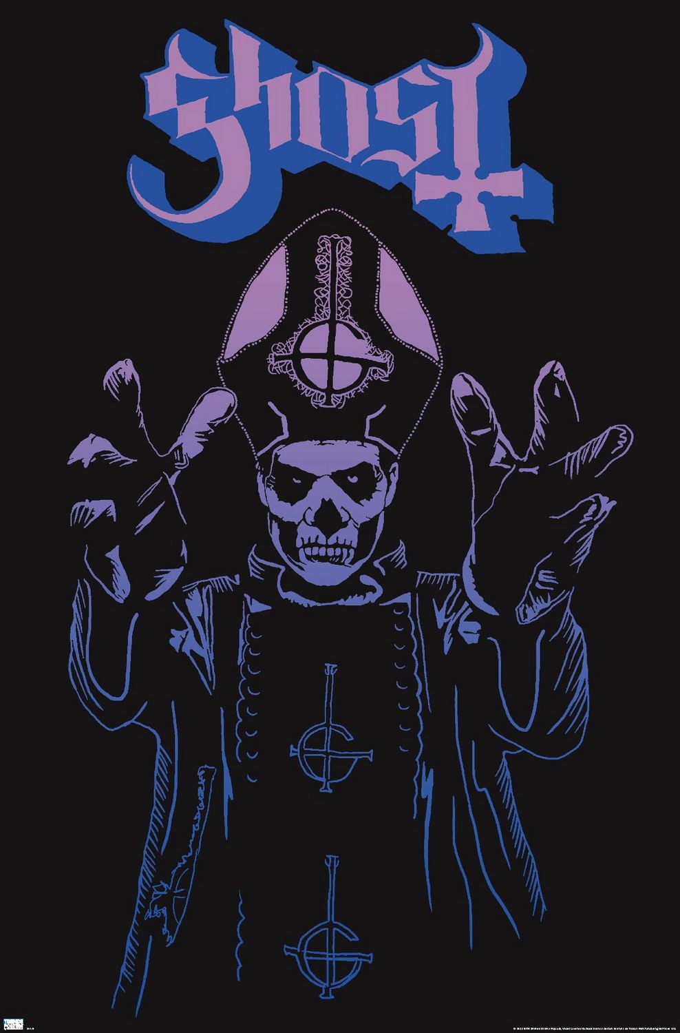 Ghost - Wrath Wall Poster, 22.375" x 34"