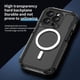 thumbnail image 4 of i1o For iPhone 14 Pro Case Compatible with MagSafe Aluminum Alloy D6j + Silicone + PC Phone Cover -, 4 of 5