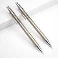 thumbnail image 6 of Nicpro 2 Pcs 0.7 mm Metal Mechanical Pencils Set, with 4 Tubes HB Lead Refill & Erasers, Erasers Refills & Storage Case, 6 of 7
