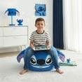 thumbnail image 7 of Disney Lilo & Stitch Kids' Figural Compressed Foam Chair, 24" x 24", for Ages 3 and Up, 7 of 7