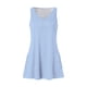 thumbnail image 5 of Vestido casual de mujer con bolsillos SCZ Boho Verano Camisetas Cuello en V Sin mangas Suelto Azul Claro 3XL, 5 of 7