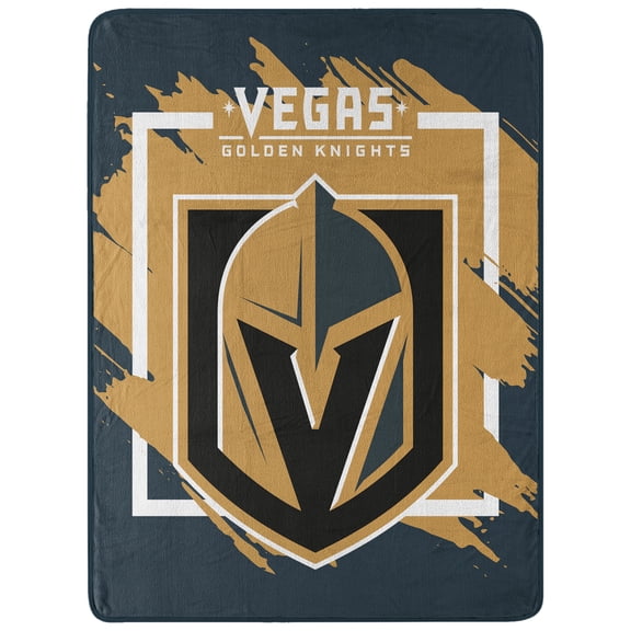 The Northwest Group Vegas Golden Knights 46" x 60" Dimensional Micro Raschel Plush Throw Blanket