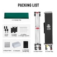 thumbnail image 6 of CROWN SHADES 10X10 Comercial Instant Canopy Pop Up Tent with Center Lock 4 Sidewalls Sto'N Go Bag Forest Green, 6 of 10
