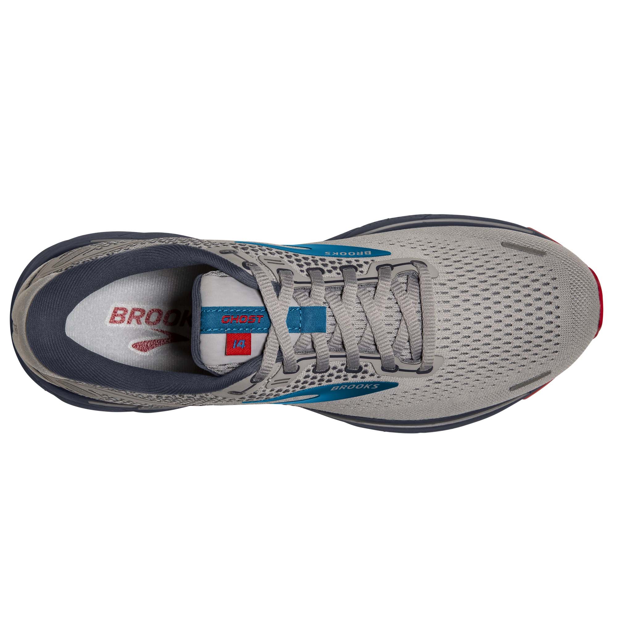 Brooks Ghost 14 Mens Sneakers, Road Running Shoes, Fitness 