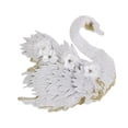 thumbnail image 3 of 2 parches para planchar de cisne DIY Hugo Apliques de parches bordados en 3D, 3 of 7