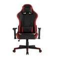 thumbnail image 1 of Posh Living Kimberlyn Faux Leather Game Chair Red, 1 of 9