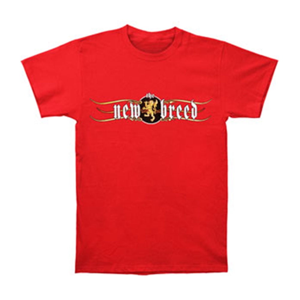 New Breed - New Breed Men's Lion Crest Logo T-shirt Red - Walmart.com ...