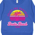 thumbnail image 3 of Inktastic Summer Enjoy the Sunshine Destin Beach Florida in Pink Toddler Sweatshirt, 3 of 4