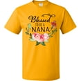 thumbnail image 3 of Inktastic Blessed to Be a Nana with Flowers T-Shirt, 3 of 5