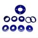 thumbnail image 2 of Juego de Bujes de Guía de Enrutador de Aluminio de 10 Piezas, Kit de Plantilla de Enrutador con Tuercas de Seguridad, Se Adapta A Placa Base de 1-3/16 Pulgadas o 1-1/4 Pulgadas, 2 of 5