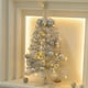 thumbnail image 4 of Adornos navideños, mini árbol de Navidad luminoso, árbol de Navidad blanco, decoración LED para el hogar, escritorio, adornos para árbol de Navidad, 17,72 x 7,87 x 7,87 pulgadas, simulación de plantas, 4 of 6