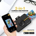 thumbnail image 3 of Kodak Step Touch 13MP Instant Camera (Black) with 3.5” LCD Touchscreen Display and Starter Bundle, 3 of 8