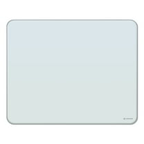 U Brands Cubicle Glass Dry Erase Board, 20 X 16, White