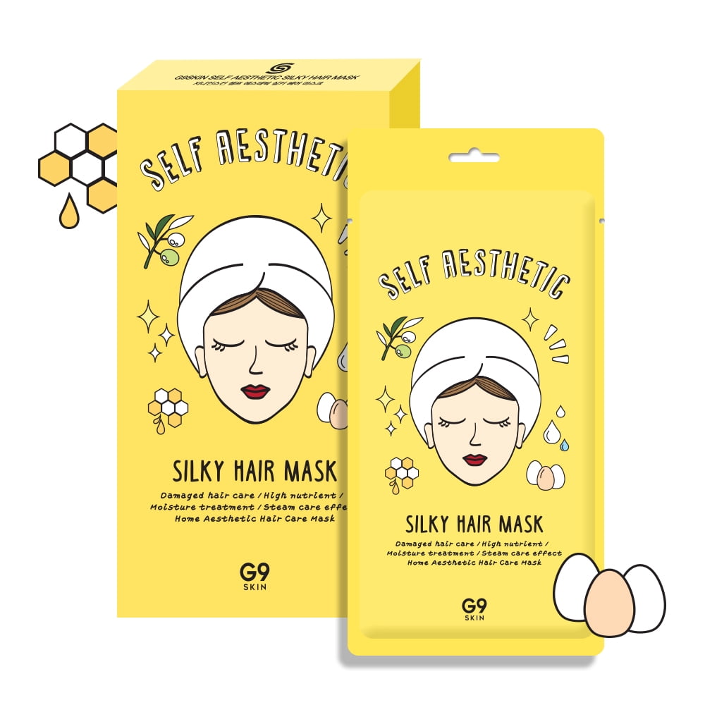 G9 Self aesthetic Silky hair mask 5P