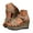 Brown, variant on Platform Sandals Women Comfortable Espadrille Wedge High Heels Ladies Open Toe Dressy Shoes