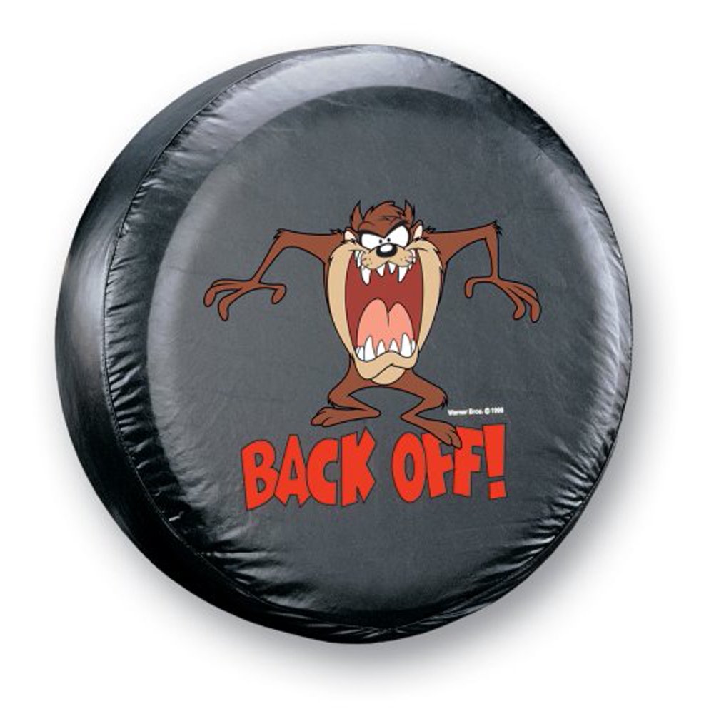 Taz " Back Off!" Spare Tire Cover