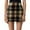 c05Multicolor, variant on JGGSPWM Womens High Waist Plaid Skirt Fashionable Casual Bodycon Pencil Woolen Mini Skirts Multicolor XXL