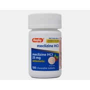 Major Meclizine Chewable Tablets - 25mg, Pack of 3