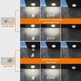 thumbnail image 4 of Lámpara de techo con sensor de movimiento TOOWELL de 400 lúmenes, funciona con pilas, 4 of 8