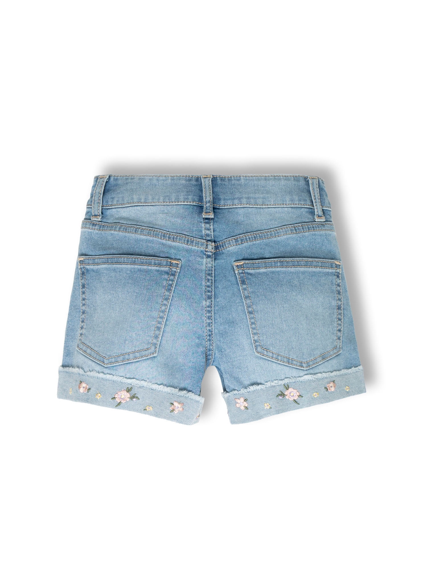 Wonder Nation Girls Fashion Denim Shorts, Size 5-18