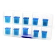 thumbnail image 5 of 10x Azul 20AMP ​​32V F2822-Z en apariencia de Caja Cuadrado Corto Fusible de Empuje Corto Pie Corto, 5 of 5