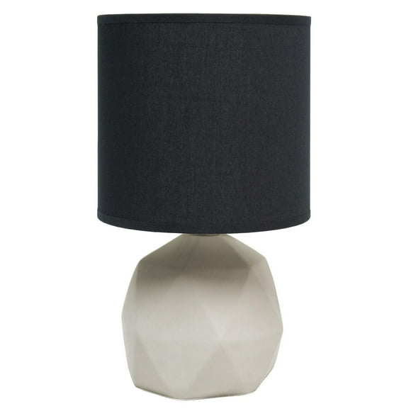 Simple Designs Geometric Concrete Lamp
