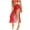 Red, variant on Fesfesfes Skirts for Women Solid Swimsuit Bohemian Hollow Weave Tassels Cover Up Bikini Swimwear Beach Cover-Ups Wrap Skirt