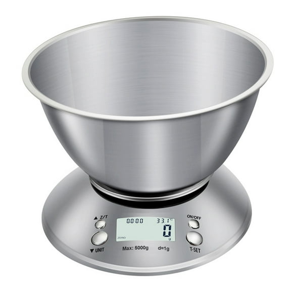 COOPHYA Electronic Scale Stainless Steel 1Set 7.8X7.8in