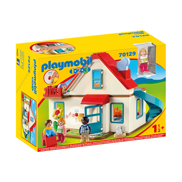 Playmobil 1.2.3 Maison Familiale 