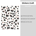 thumbnail image 3 of Crystal Paste 10.4×7.8in Good Viscosity, Bright Color And Eye-Catching Easy To Distinguish For Glass Metal Plastic Simple Cow Print Pattern White Background, Pink And White_2, 3 of 8