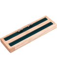 thumbnail image 1 of Veeki Display Stand Jewelry Holder Simple And Stylish Essential Displaying Flannel 2 Slot Ring Showcase Organizer Tray for Jewelry Shop Earring Tray Jewelry Display-0518, 1 of 4