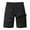 Black, variant on Mens Gray Cargo Shorts, Rugged Multi - Pockets, Durable, Summer Hiking & Adventures