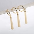 thumbnail image 3 of Roronoa Zoro Earrings 3pcs Metal Clip Dangle Earrings Anime Cosplay, 3 of 4