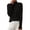 Black, variant on Winter Clothing For Women Turtleneck Long Sleeve Knitted Pullover Wool Blend Warm Cozy Fall Winter Top Beige S-3Xl