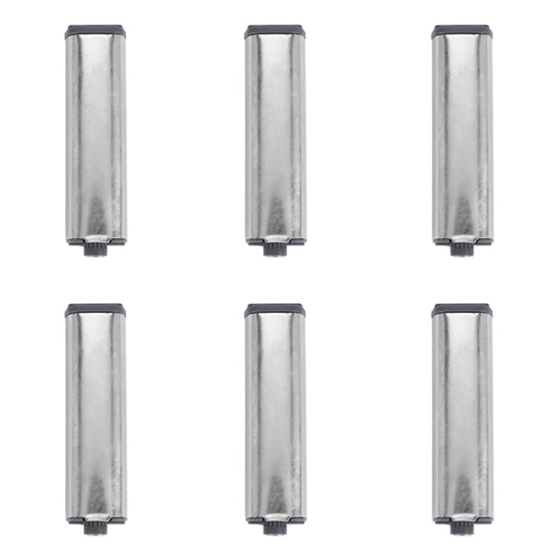 Pestillos de Empuje para Gabinetes, Paquete de 6, Herrajes de Empujar para Abrir, Pestillo de PresióN para Puerta de Cocina, Pestillo de LiberacióN a PresióN