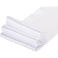 thumbnail image 3 of GFDYREE 4" Inch Double Faced Satin Ribbon White Solid Polyester Craft Ribbon - 25 Yards Perfect for Gift Wrapping, Crafts, Wreath, Wedding Party Ceremony Decoration, Floral Arrangement, Sewi, 3 of 7