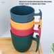 thumbnail image 5 of Toystoory Taza de café de plástico, redonda, Universal, reutilizable, tazas, tazas de agua suave, decoración, barra de leche de cereales, bebida Cocina y Comedor Azul Toystoory  HA081635-03, 5 of 6