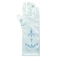 thumbnail image 2 of Wenchoice Baby Blue Frozen Satin Gloves One Size, 2 of 2