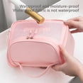thumbnail image 3 of Toystoory Bolsa de almacenamiento Bolsas a prueba de humedad Paquete multifuncional liso portátil Cosméticos Crema limpiadora Cepillo de Almacenamiento y organización del hogar Azul 23*14*15cm, 3 of 6