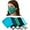 Emerald, variant on Xchime Cloth Face Mask,Made in USA,Washable Reusable,breathable with Adjustable Ear Loops, Nose Wire and Filter Pocket, 3-layer Cotton fabrics for children 6-12 year old