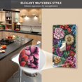 thumbnail image 5 of Yayeee Blank Wall Plate Cover 1-Gang 4.5"x2.7" Home Unused Decorative Outlet, Vibrant Flowers Pattern, 5 of 7