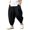 Black, variant on Ruyang Toddler Baby Boys Drawstring Harem Pant Lightweight Loose Fitting Sports Pants Kids Solid Breathable Casual Sweatpant
