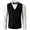 Black, variant on Men's sweater vest V-neck sleeveless knitted cardigan